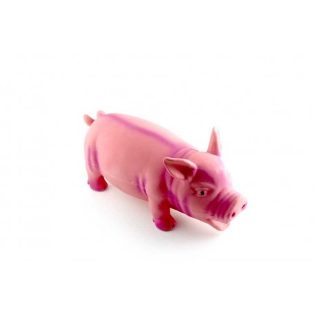 Latex varken met knor geluid 22 cm