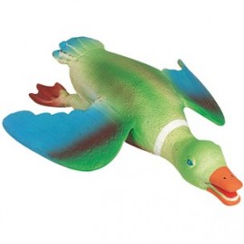 Latex eend vliegend 20 cm