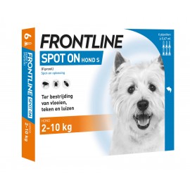 Frontline hond 2 tot 10 kg 6 pipet