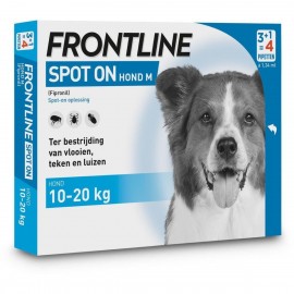 Frontline hond 10 tot 20 kg 4 pipet