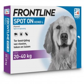 Frontline hond 20 tot 40 kg 4 pipet