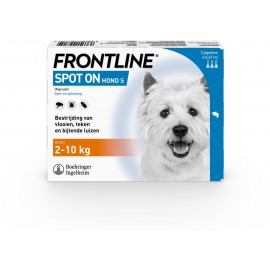 Frontline hond 2 tot 10 kg 4 pipet