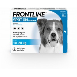 Frontline hond 10 tot 20 kg 3 pipet
