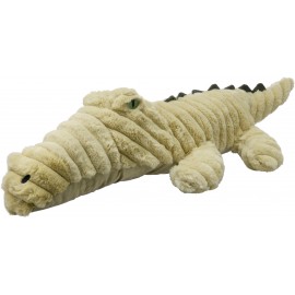 Pluche krokodil Ariana groen 47x90x22CM